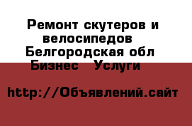 Ремонт скутеров и велосипедов - Белгородская обл. Бизнес » Услуги   